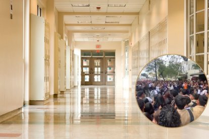 Las peleas fuera de los colegios no son un fenómeno reciente.