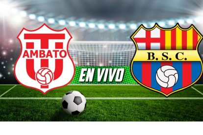 Técnico Universitario vs Barcelona por la fecha 14 en Ambato.