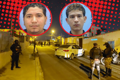 Los hermanos Javier José y Marlon Iván Mero Patiño fueron asesinados en el exterior de una vivienda en el barrio Las Cumbres de Manta.