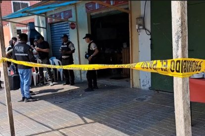 La víctima fue atacada cuando estaba almorzando.