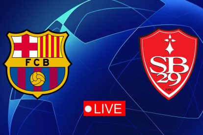 FC Barcelona vs. Brest en Champions.