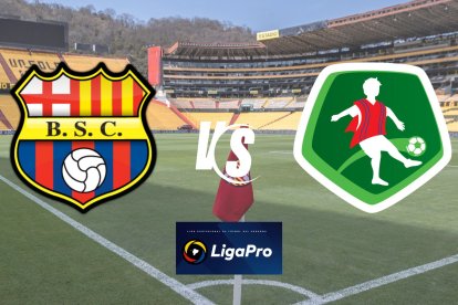 Barcelona SC recibe a Mushuc Runa en el Monumental de Guayaquil.