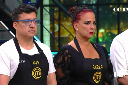 Carla Sala deja la competencia de MasterChef 2024.