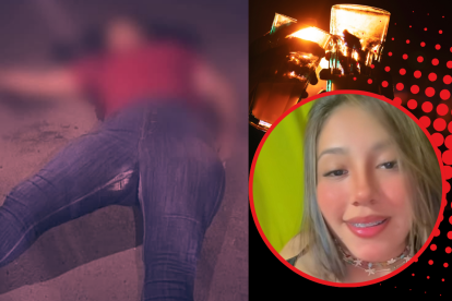 El atacante se mezcló entre los farreros y le disparó a Hanna Pacheco.