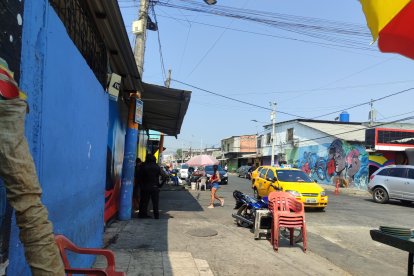 Ayer, fueron pocos los clientes que se acercaron al sector conocido como el barrio de la tolerancia.