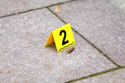 Referencial: dos personas murieron a balas en Urdesa Central.