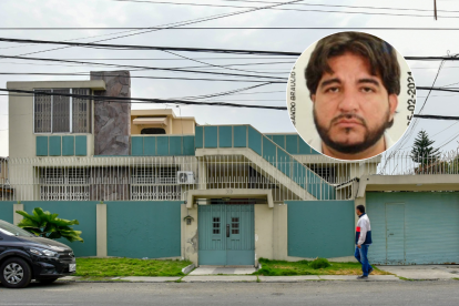 Casa en Urdesa, en Guayaquil, donde asesinaron a alias Braulio.