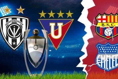 Liga de Quito e Independiente del Valle, tendrá un doblete de LigaPro.