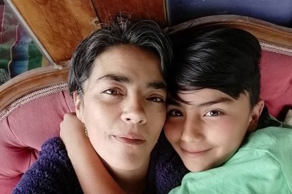 Imagen que publicó su hijo Gerónimo junto a su madre hace algunos años.