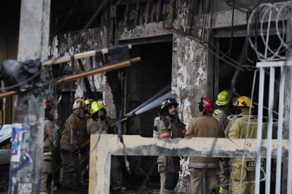 Un incendio se reportó este viernes 6 de diciembre en la vía Daule.