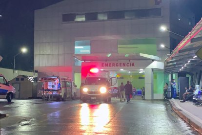 Al Hospital General Isidro Ayora de Loja fueron llevadas las víctimas.