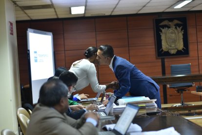 Wilman Terán, presidente del Consejo de la Judicatura.