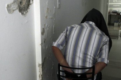 El ciudadano fue rescatado en una vivienda, ubicada en El Fortín.