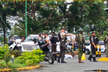 La Policía investiga el intento de robo a un camión blindado.