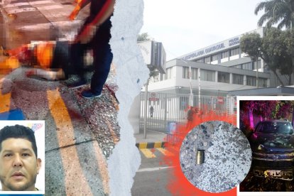 Billy Coloma intentó pedir ayuda, pero murió al llegar al Hospital de la Policía.