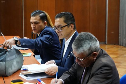 Wilman Terán durante su audiencia de este 10 de diciembre de 2024.