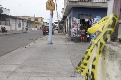 El sector de la Isla Trinitaria en que fue hallada la cabeza... y más adelante el cuerpo.