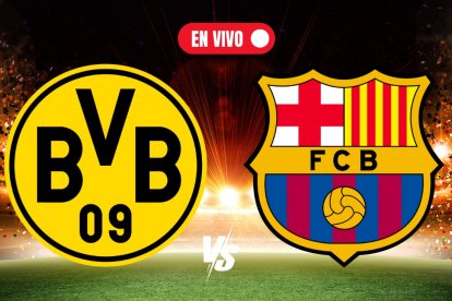 Borussia Dortmund recibe a Barcelona en Champions League.