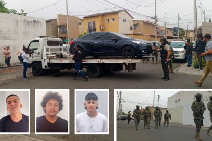 El operativo se desarrolló  en una urbanización de Daule.