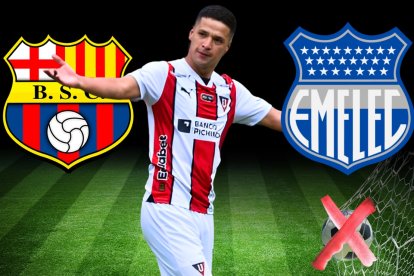 Entre los equipos que Álex Arce no le pudo hacer goles están Barcelona y Emelec.