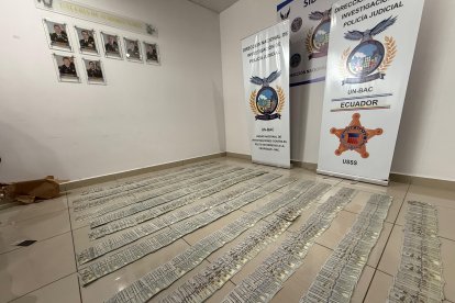 Los cerca de 12 millones fueron hallados en el norte de Quito.