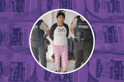 La detenida, Lady Tubon, tiene antecedentes penales por asociación ilícita.