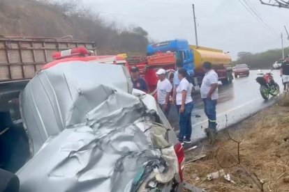 Una persona falleció tras aparatoso accidente de tránsito en Manabí.