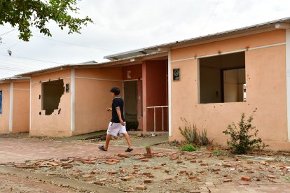 En la ciudadela Primavera, hay casas deshabitadas, en las cuales ocurrieron balaceras.