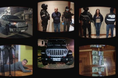 Los sospechosos fueron procesados por el delito de delincuencia organizada.