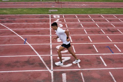 David fue décimo quinto en los 20 km marcha de los Juegos Olímpicos de París; va por superarse en Los Ángeles 2028.