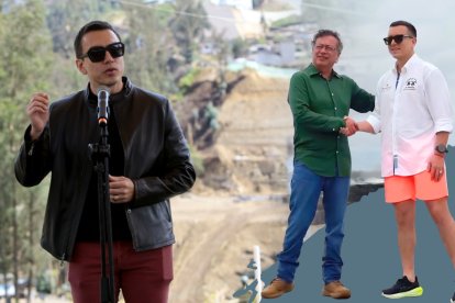Daniel Noboa y Gustavo Petro en su encuentro en Galápagos