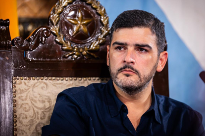 El alcalde de Guayaquil, Aquiles Álvarez.