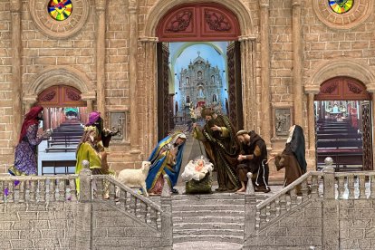 Algunos pesebres estarán expuestos hasta febrero.