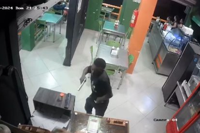 La Policía Nacional frustró robo en Pedernales.