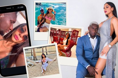 Mell y Erick Castillo tienen una hija y viven juntos en Brasil.