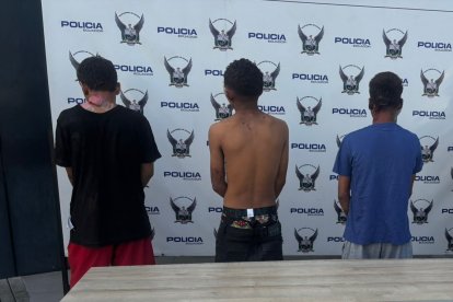Los menores fueron aislados tras ser aprehendidos. Se presume que estarían implicados en otros hechos delictivos en Nueva Prosperina.