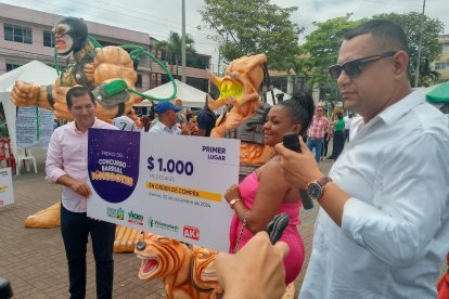 Hubo personas que se ganaron hasta mil dólares en premios.