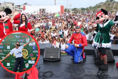 En el evento también hubo animación y cortes de pelo gratis.