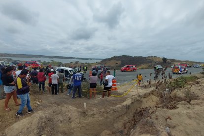 Accidente de tránsito en Santa Elena.