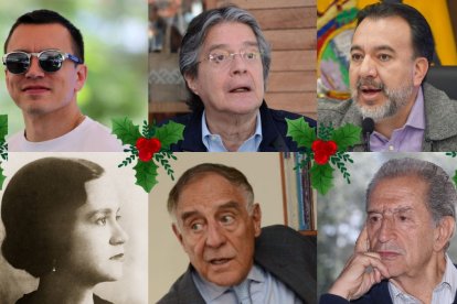 Pabel Muñoz, Guillermo Lasso y Daniel Noboa fueron nombrados como los ‘magos falsetas’ en la Navidad política.