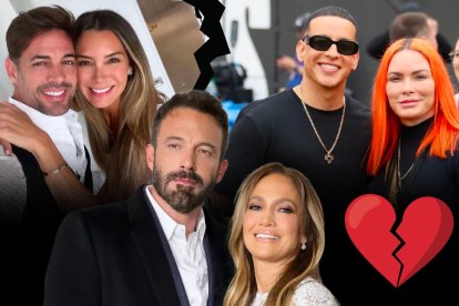 Varios famosos decidieron poner fin a sus matrimonios a lo largo de este 2024.