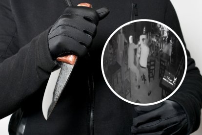 El afectado fue atendido en el hospital.