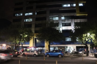 Tres sospechosos fueron llevados a audiencia a la Unidad de Flagrancia del sector La Mariscal.