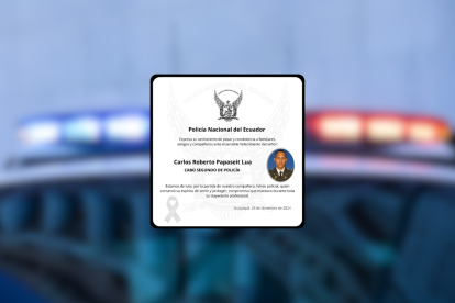 La Policía comunicó la muerte del cabo segundo Carlos Papaseit.