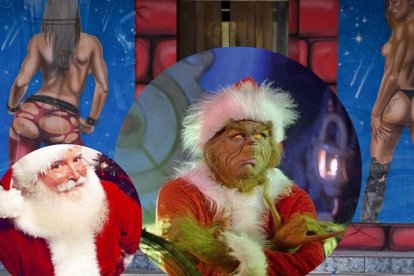 Así es la Navidad en la famosa 18 de Guayaquil.