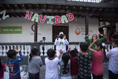 Influencers llegaron al evento para animar a los chicos.