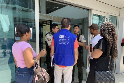 En la audiencia se declaró el caso como desaparición forzada