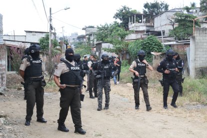 Las intervenciones policiales se ejecutaron en Guayas, El Oro, Los Ríos y Esmeraldas.