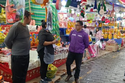 Autoridades realizan controles contra la pirotecnica artesanal.