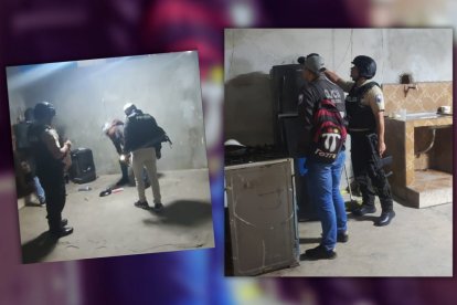 En una casa en la zona rural de Naranjal fueron hallados explosivos.